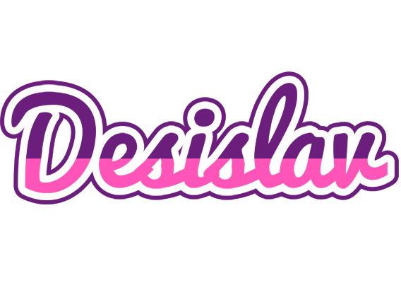 Desislav cheerful logo
