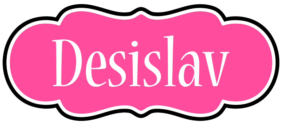 Desislav invitation logo