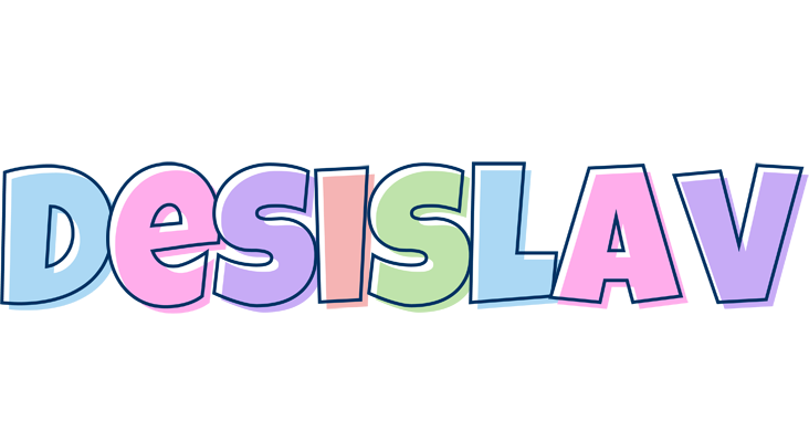 Desislav pastel logo