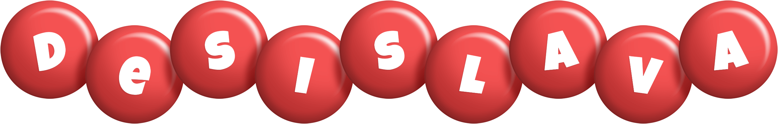 Desislava candy-red logo