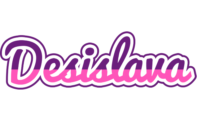 Desislava cheerful logo