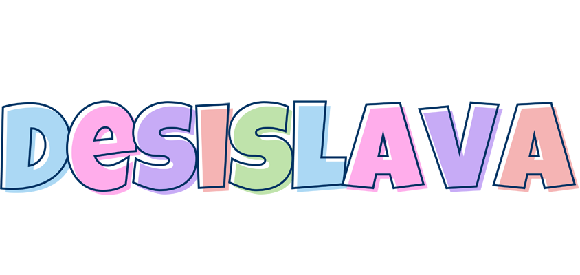 Desislava pastel logo