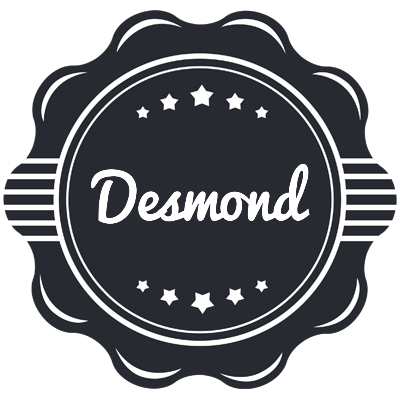 Desmond badge logo