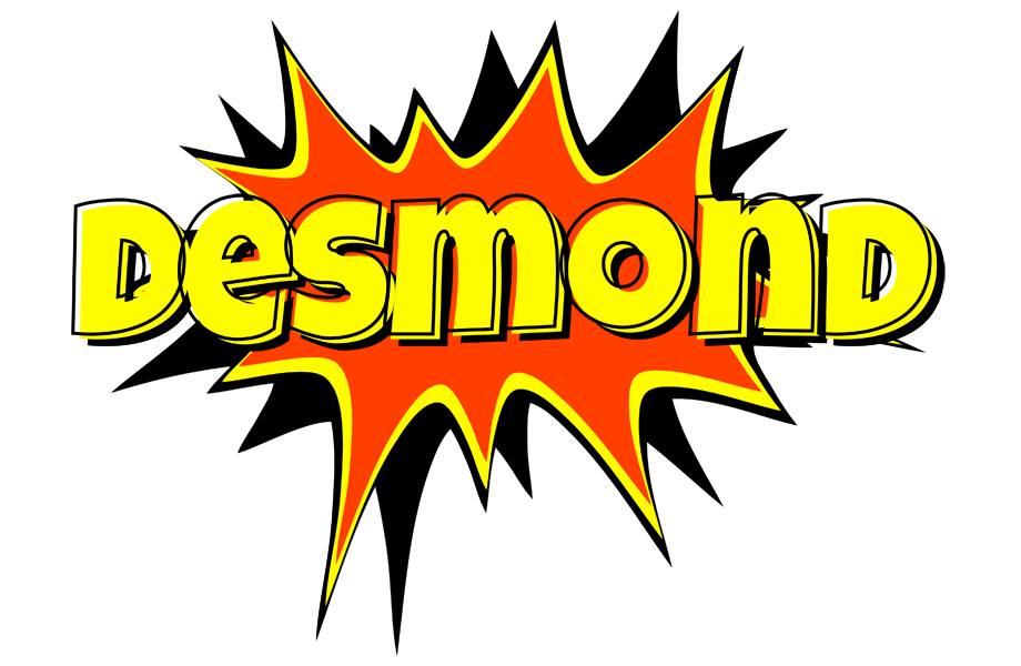 Desmond bazinga logo