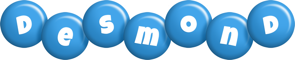 Desmond candy-blue logo