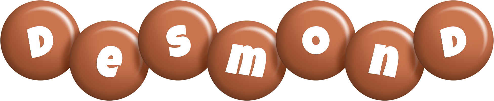 Desmond candy-brown logo