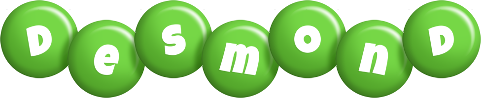 Desmond candy-green logo