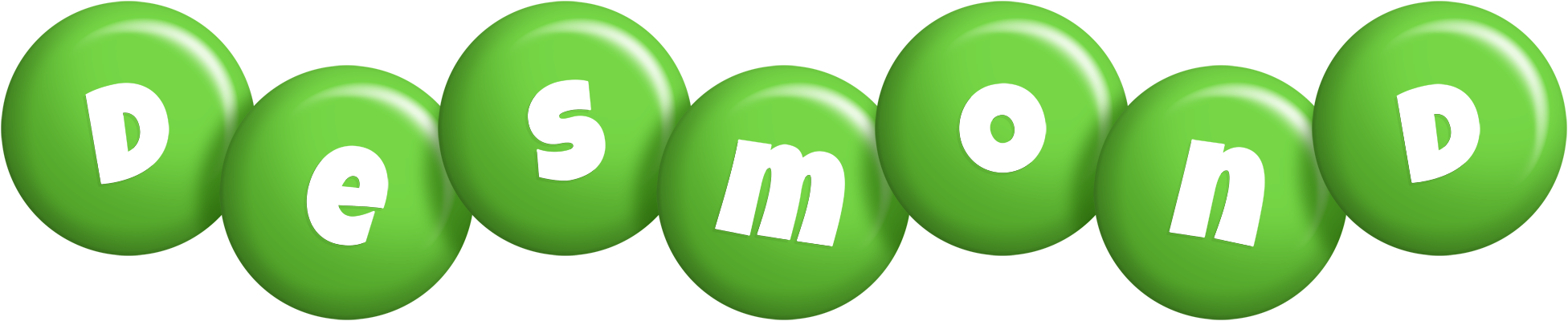 Desmond candy-green logo