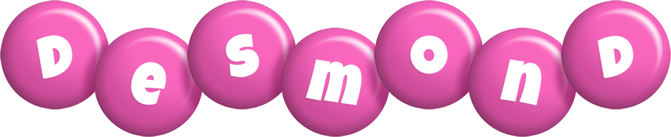 Desmond candy-pink logo