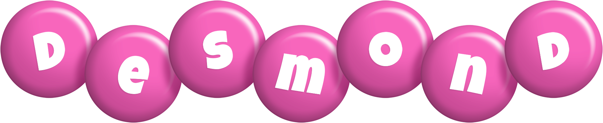 Desmond candy-pink logo