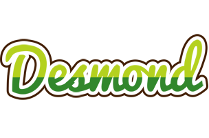 Desmond golfing logo