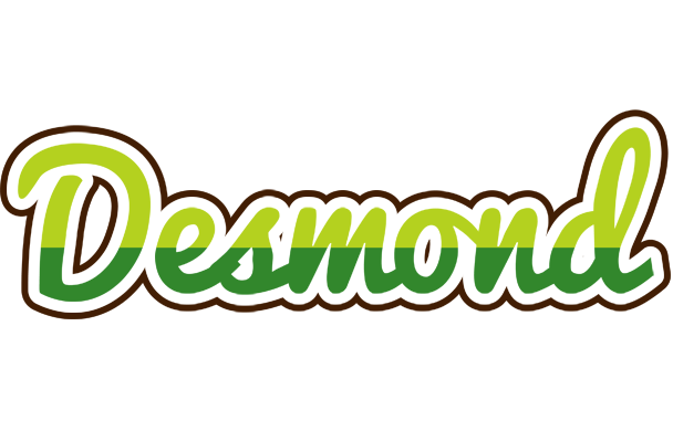 Desmond golfing logo