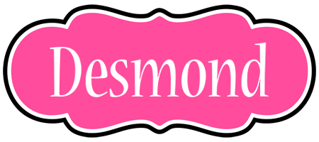 Desmond invitation logo