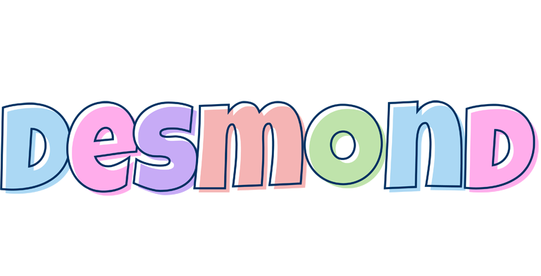 Desmond pastel logo