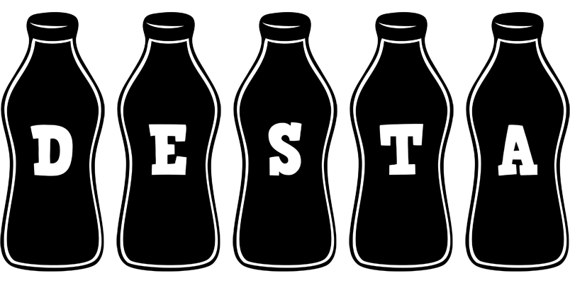 Desta bottle logo