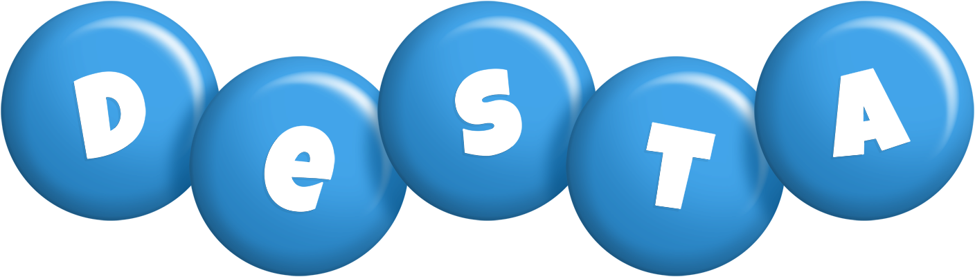 Desta candy-blue logo