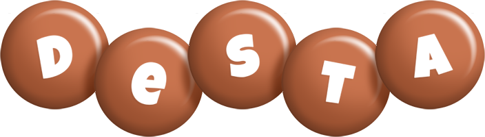 Desta candy-brown logo