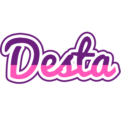 Desta cheerful logo