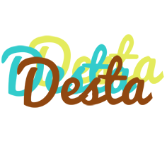 Desta cupcake logo