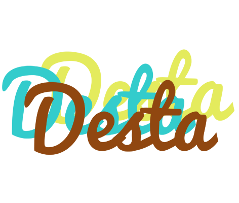 Desta cupcake logo
