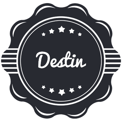 Destin badge logo