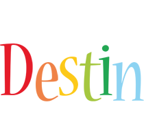 Destin birthday logo