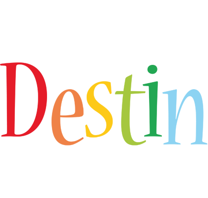 Destin birthday logo
