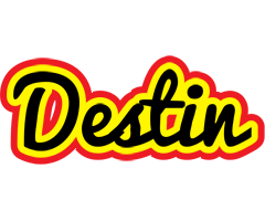 Destin flaming logo