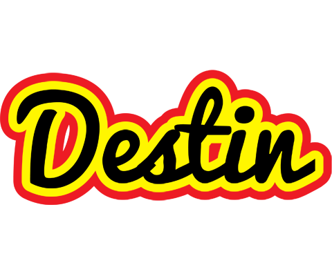 Destin flaming logo