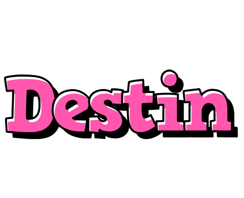 Destin girlish logo