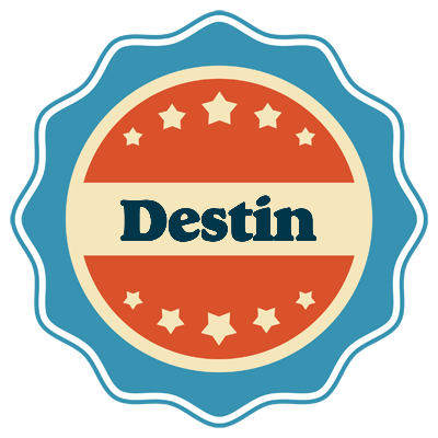 Destin labels logo