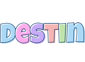 Destin pastel logo