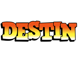 Destin sunset logo