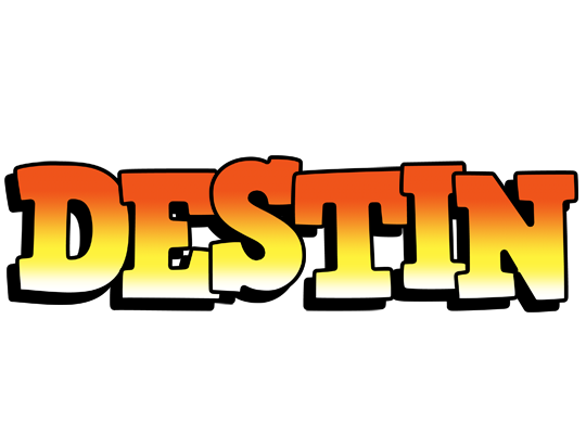Destin sunset logo