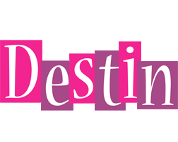 Destin whine logo