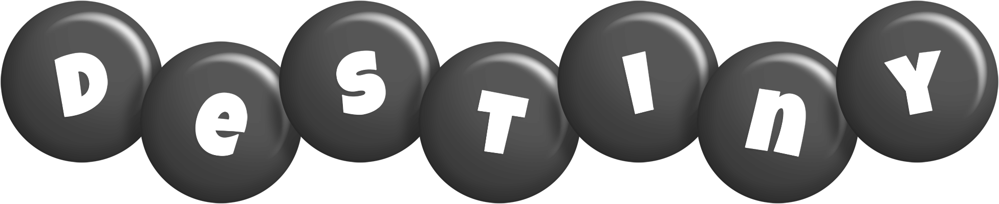 Destiny candy-black logo