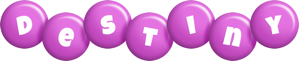Destiny candy-purple logo