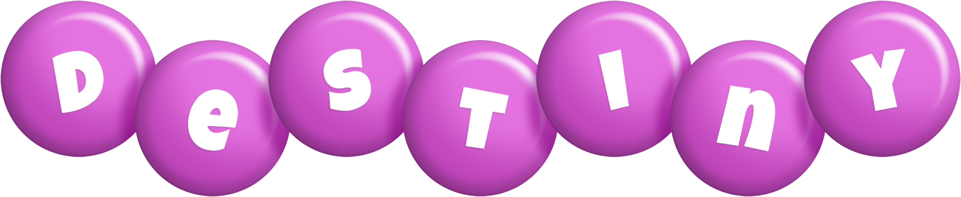 Destiny candy-purple logo