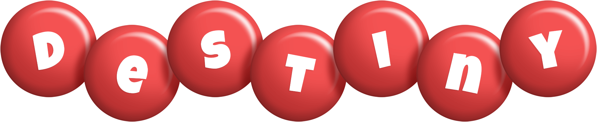 Destiny candy-red logo