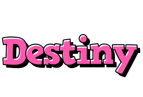 Destiny girlish logo