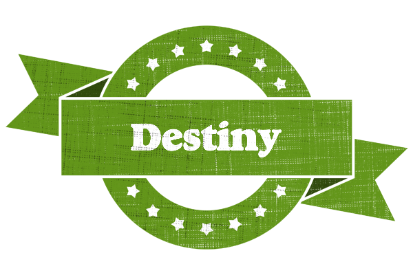 Destiny natural logo