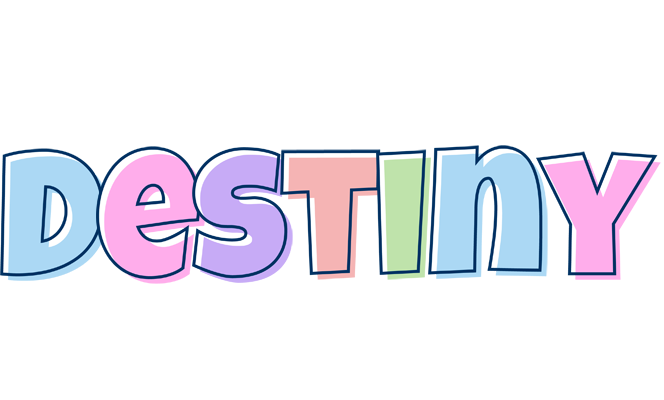 Destiny pastel logo