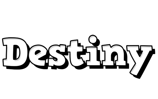 Destiny snowing logo