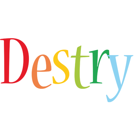 Destry birthday logo