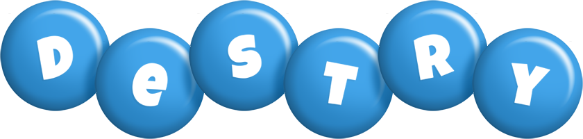 Destry candy-blue logo
