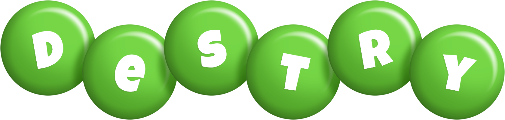 Destry candy-green logo