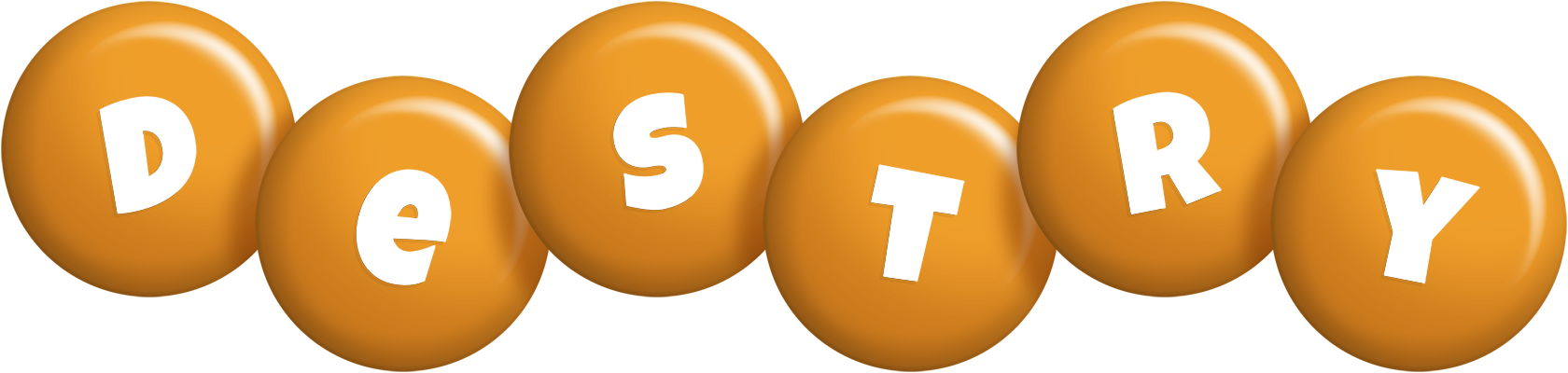 Destry candy-orange logo