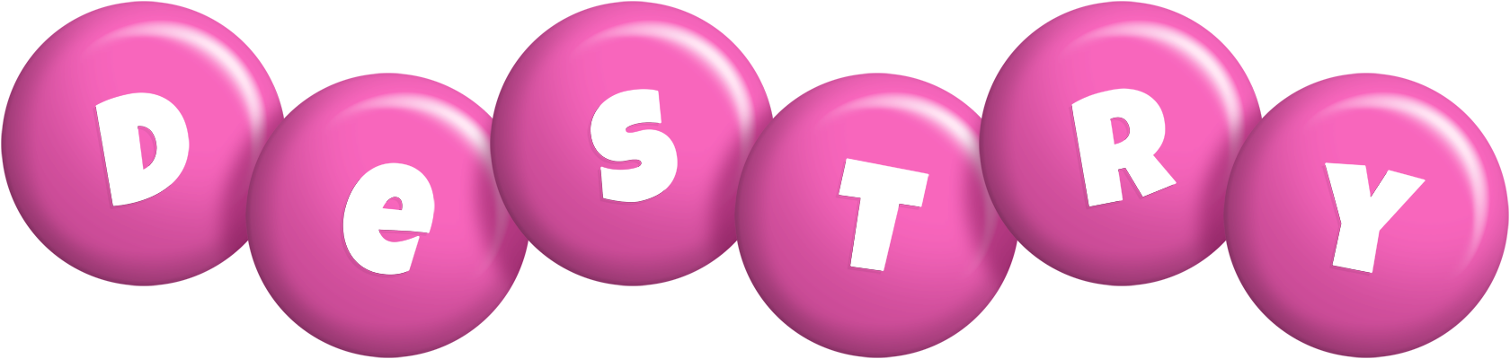 Destry candy-pink logo