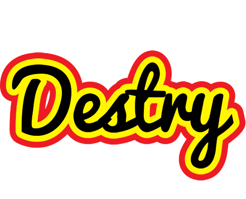 Destry flaming logo