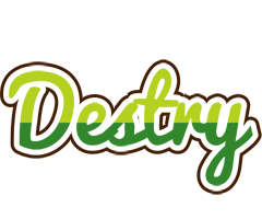 Destry golfing logo
